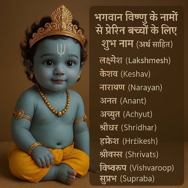 विष्णु नाम, vishnu baby names, bhagwan vishnu ke naam, hindu god names, names inspired by vishnu, lord vishnu baby boy names, god names for child, new.moralstory.in