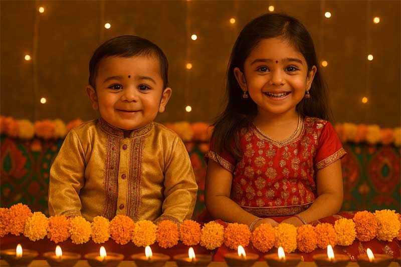 Popular Baby Names in India 2025 – Top Indian Boy & Girl Names with Meanings